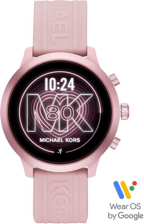 michael kors mkgo gen 4 pink silicone strap smartwatch|Customer Reviews: Michael Kors Gen 4 MKGO .